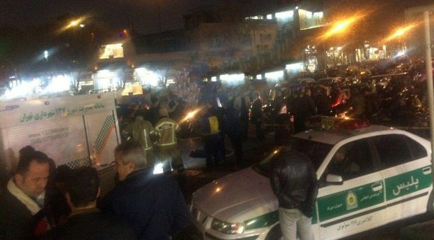نشست زمین در مولوی تهران مسیر اتوبوس های تندرو را تغییر داد