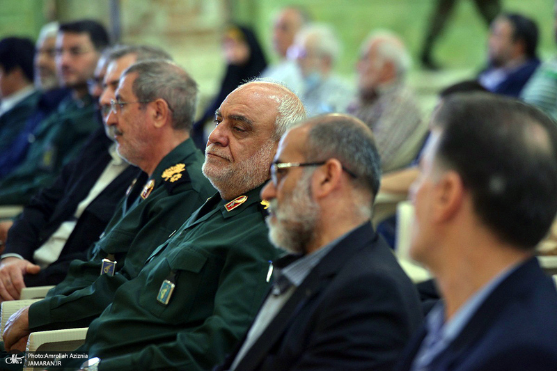 تجدید میثاق خانواده معظم شهدای سازمان حفاظت اطلاعات سپاه با آرمان های حضرت امام خمینی (س)