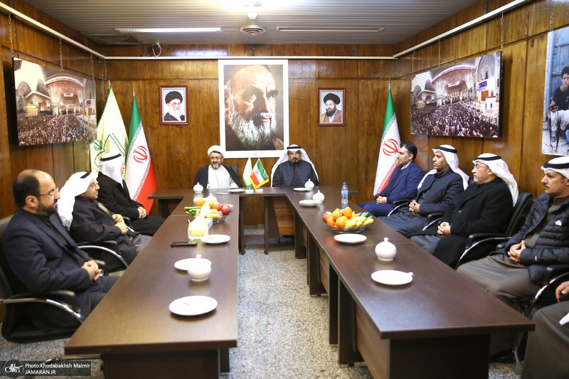 دیدار مزروق فالح الحبینی، رئیس گروه دوستی پارلمانی کویت و ایران با علی کمساری