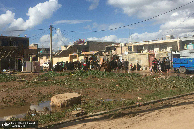 خسارات سیل به شهر کوهدشت و روستاهای بخش شاهیوند شهرستان چگینی