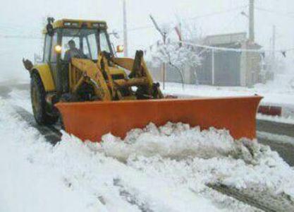 23 دستگاه برف روب آماده خدمات رسانی در طرح زمستانی مهاباد