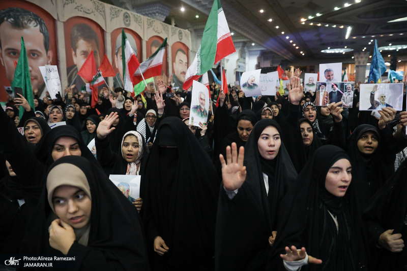 مراسم پنجمین سالگرد شهادت حاج قاسم سلیمانی