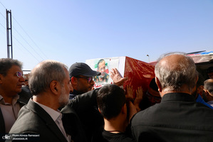 مراسم تشييع سردار عليرضا افشار