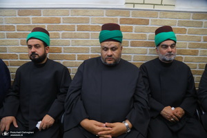 مراسم وداع با آیت الله العظمی شبیری زنجانی (ره)