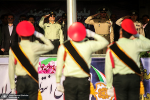 مراسم صبحگاه عمومی نیروی انتظامی تهران بزرگ