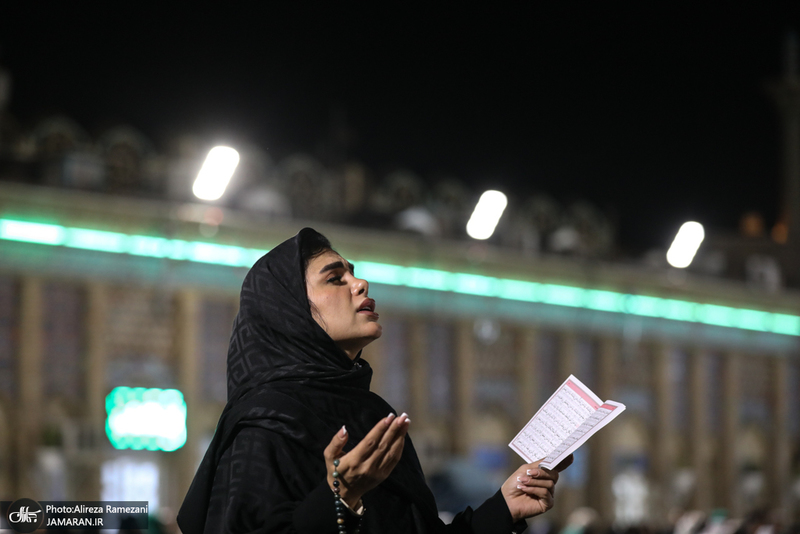 مراسم شب بیست و یکم ماه مبارک رمضان در حرم حضرت عبدالعظیم حسنی (س)