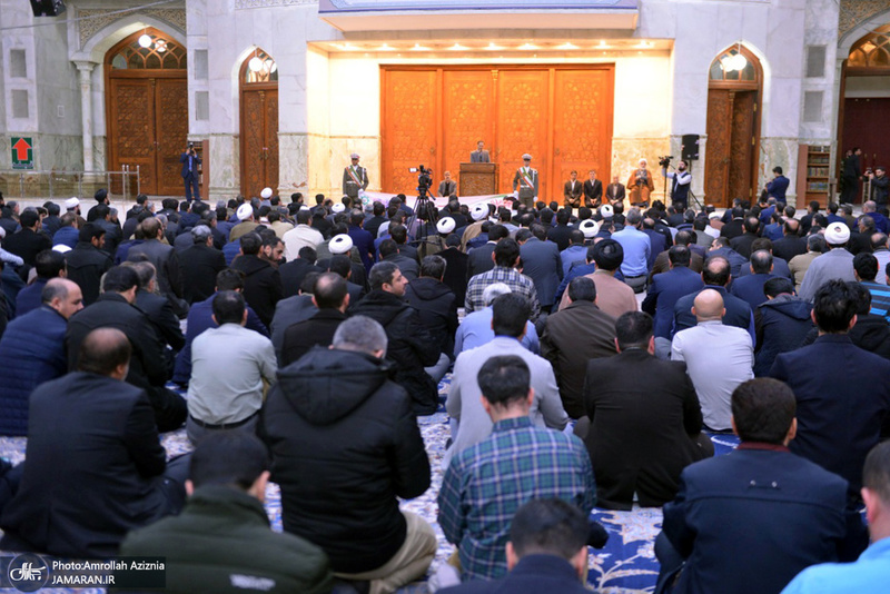 تجدید میثاق جهادگران قرارگاه سازندگی خاتم الانبیا با آرمان های حضرت امام خمینی(س)