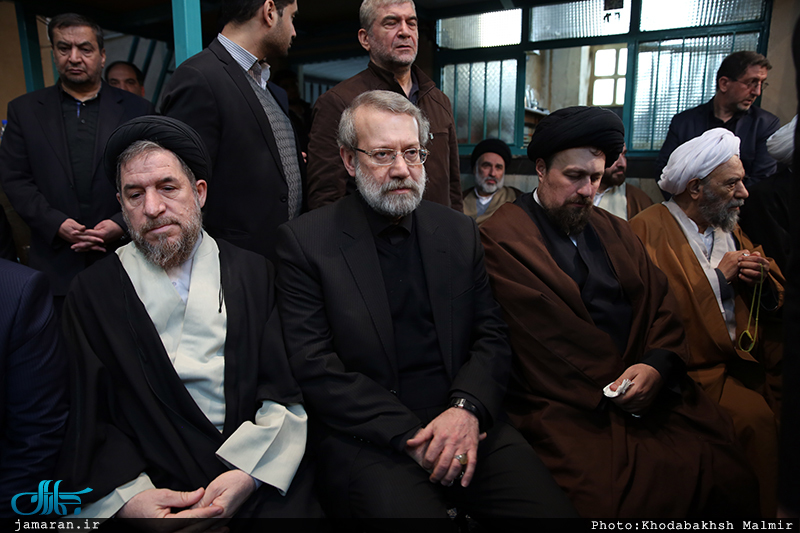 مراسم وداع با پیکر آیت الله هاشمی رفسنجانی(ره) در حسینیه جماران-11