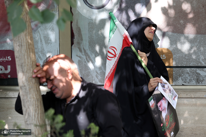 مراسم وداع با رهبر شهید انقلاب در مصلی تهران- 11