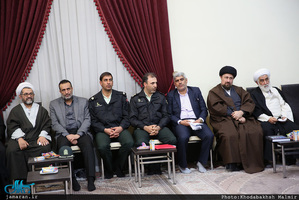 دیدار مسئولان شهر آفتاب با سید حسن خمینی