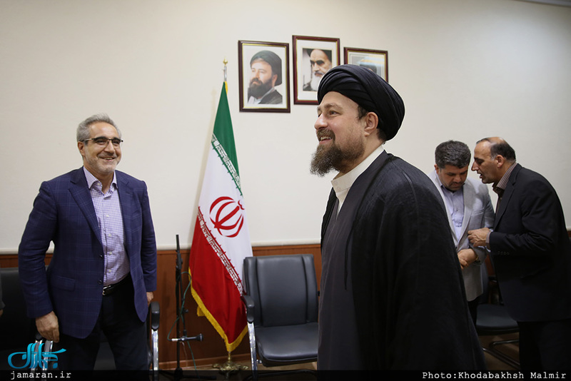 دیدار صمیمانه ملی پوشان تیم تیر اندازی اعزامی به مسابقان آسیایی با سید حسن خمینی