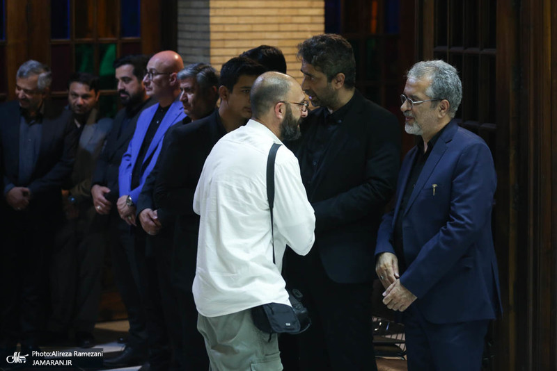 مراسم ختم مادر مهدی طباطبایی