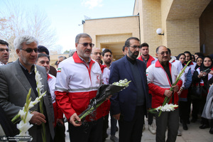 باردید دبیرکل جمعی هلال احمر از رویدادهای هفته فرهنگی بر آسان آفتاب