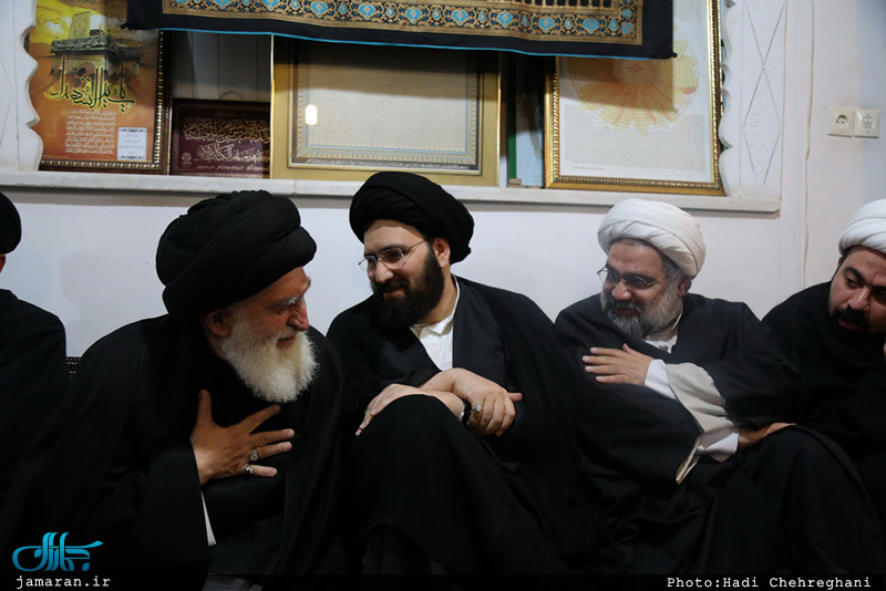مجلس عزادارى شهادت حضرت صديقه طاهره(س) در بیت آيت الله دوستى زنجانى