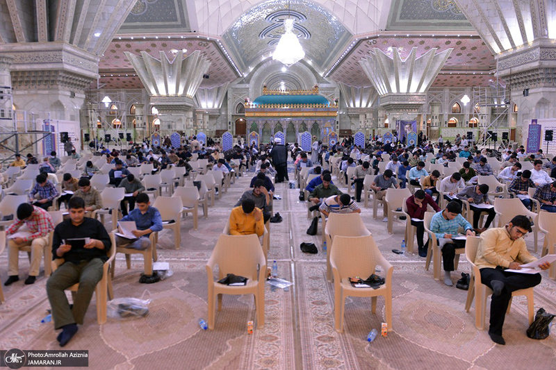 آزمون ورودی حوزه علمیه استان تهران در حرم امام خمینی (س)