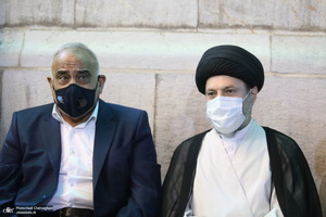 مراسم چهلمین شب درگذشت آیت الله العظمی سید محمدسعید حکیم در قم‎