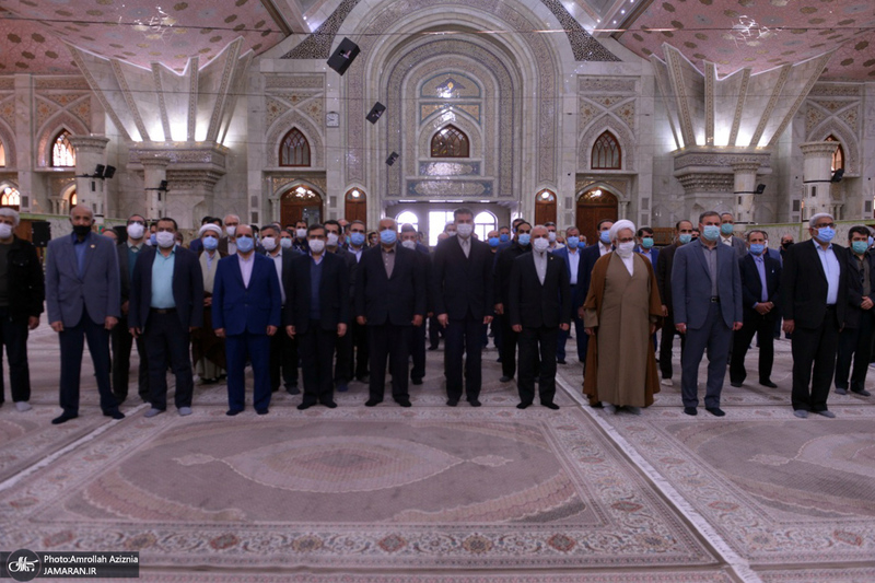 تجدید میثاق مسئولان بنیاد شهید و امور ایثارگران با آرمان های حضرت امام(س)