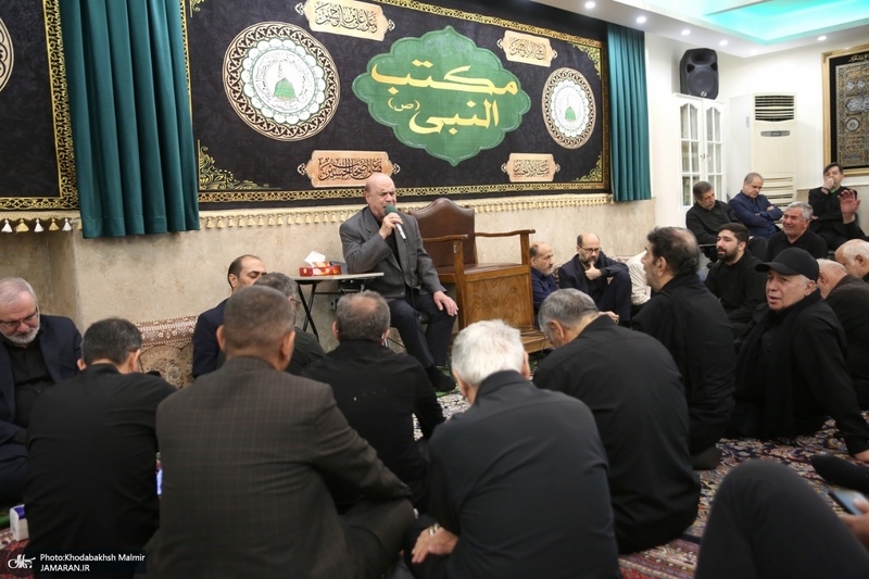 عزاداری اباعبدالله الحسین (ع) در حسینیه مکتب النبی (ص)