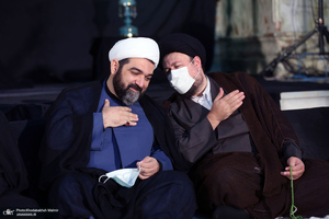 مراسم عزاداری شام غریبان حسینی (ع) در حرم امام خمینی