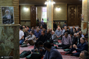 مراسم ترحیم مرحوم آیت الله نورالله شاه آبادی (ره) در تهران