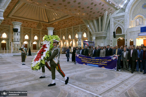 تجدید میثاق مدیران و کارکنان سازمان نهضت سواد آموزی با آرمان های حضرت امام(س)