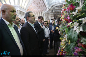 تجدید میثاق وزیر معاونان و مدیران وزارت آموزش و پرورش با آرمانهای امام راحل 