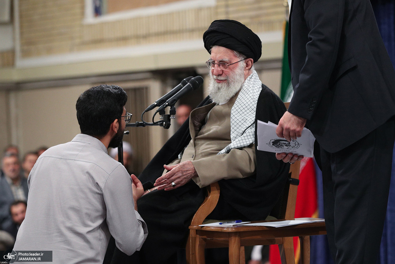 دیدار رمضانی دانشجویان با رهبر معظم انقلاب