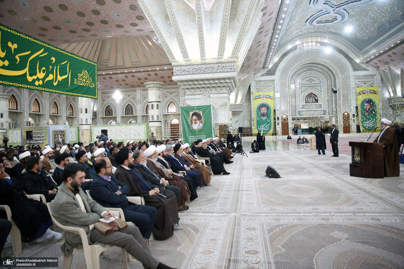 دیدار دبیرکل و کارکنان مجمع جهانی اهل بیت (ع) با سیدحسن خمینی