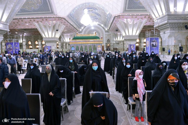 مراسم جشن اعیاد شعبانیه و گرامیداشت روز پاسدار در حرم مطهر امام خمینی (س)