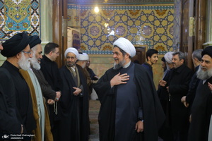 مراسم سومین سالگرد ارتحال آیت الله العظمی صافی گلپایگانی (ره)