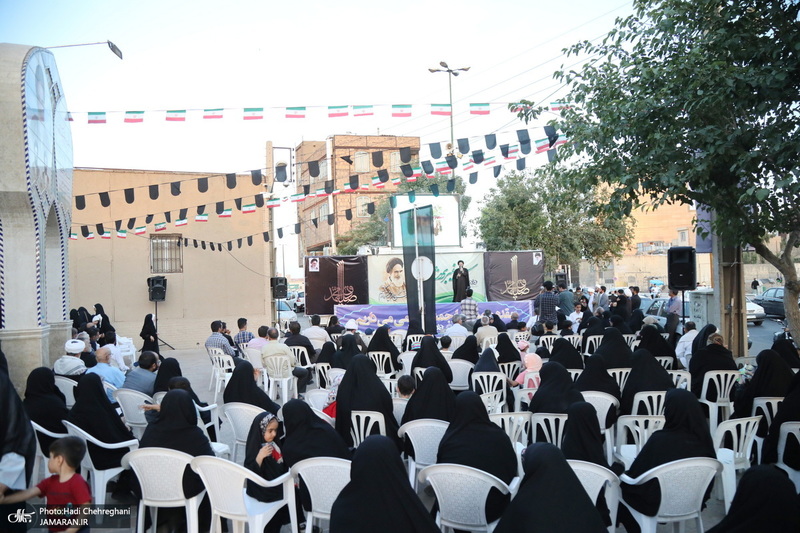 مراسم بزرگداشت رحلت امام خمینی (ره) و قیام 15 خرداد درجوار بیت تاریخی امام در قم