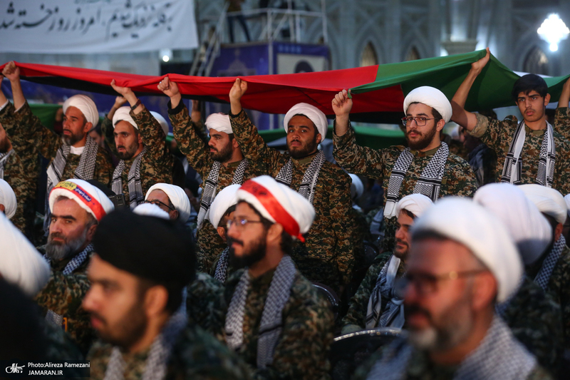 گردهمایی سراسری بسیج دانشجویی و طلاب در حرم مطهر امام خمینی (س) - 2