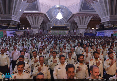 تجدید میثاق جمعی از فرماندهان و پرسنل ناجا با آرمان‌های بنیانگذار انقلاب اسلامی 