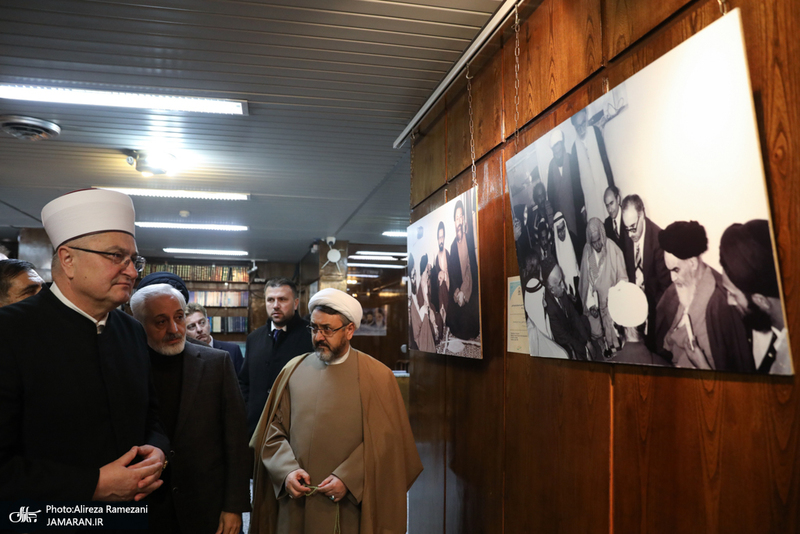 بازدید مفتی اعظم کرواسی از حسینیه جماران