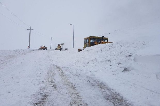۲۵۵ روستا در استان اردبیل همچنان در محاصره برف است