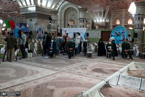 ششمین مرحله از رزمایش کمک‌های مؤمنانه در حرم مطهر امام خمینی(س)