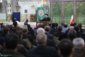 دیدار رئیس و اعضای کمیته امداد با سید حسن خمینی