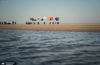 پیاده‌روی زائران اربعین از راس البیشه به مقصد کربلا (7)