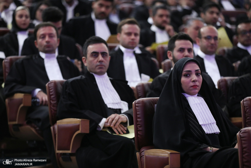 مراسم تحلیف کارآموزان کانون وکلای دادگستری