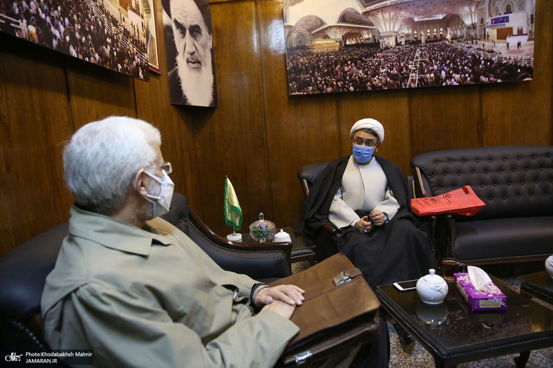 دیدار سعید جلیلی با رئیس موسسه تنظیم و نشر آثار امام خمینی (س)