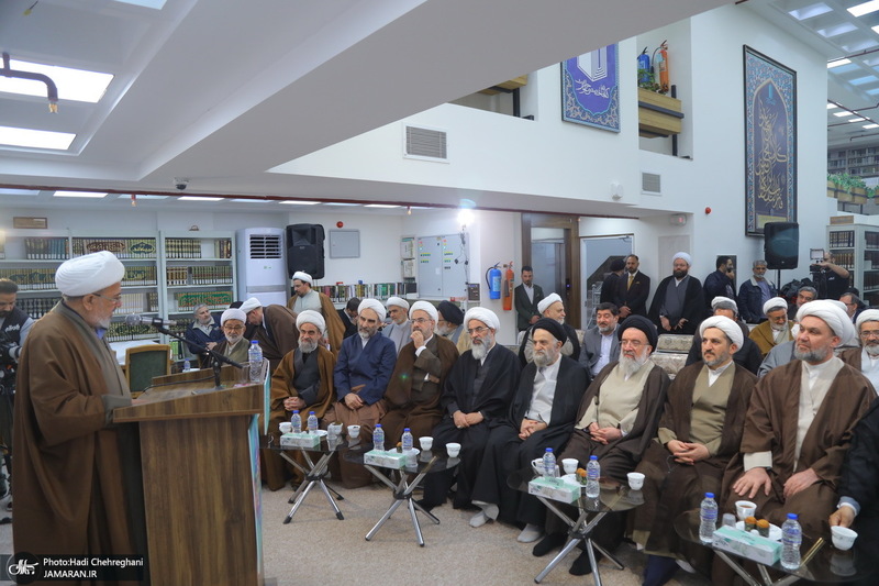 مراسم رونمایی از موسوعه ۶۰ جلدی دانشنامه قرآنی اهل‌بیت (ع) در قم‎