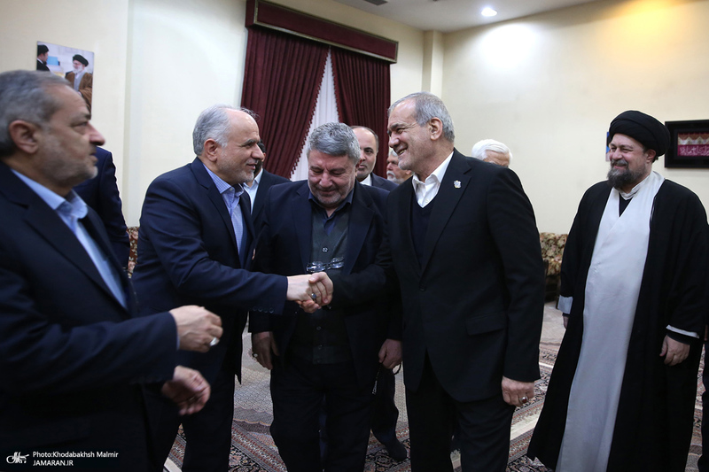 تجدید میثاق اعضای هیئت دولت با آرمان های امام خمینی (س) -1