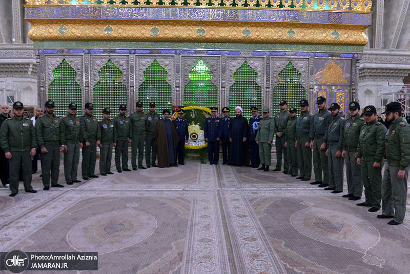 تجدید میثاق فرمانده نیروی هوایی ارتش با آرمان های حضرت امام خمینی(س)