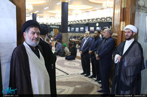 مراسم بزرگداشت چهلمین سالگرد ارتحال آیت الله شهید سید مصطفی خمینی(س) در نجف اشرف