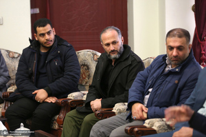 دیدار اعضای هیئت امنای هیئت رزمندگان اسلام مدافع حرم با سید حسن خمینی