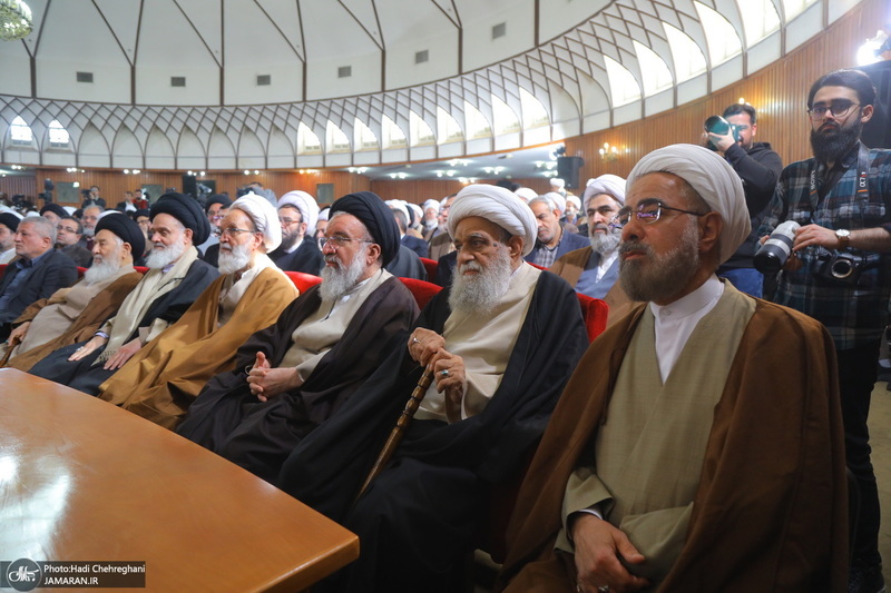 مراسم رونمایی از مجموعه 80 جلدی تفسیر «تسنیم» اثر آیت‌الله العظمی جوادی آملی