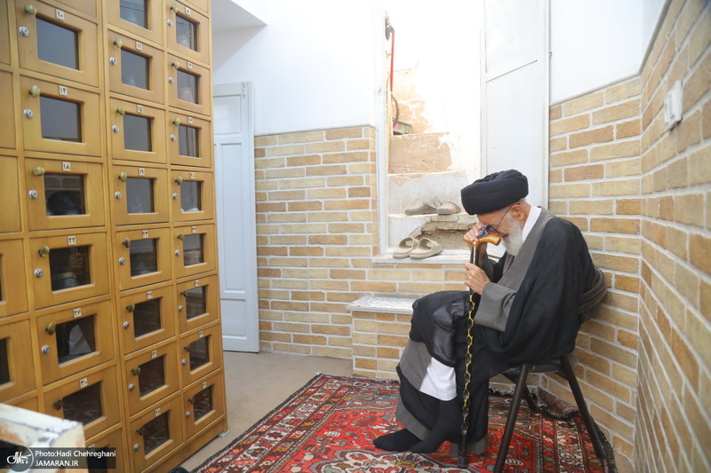 مراسم وداع با آیت الله العظمی شبیری زنجانی (ره)