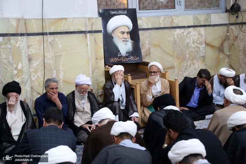 مراسم بزرگداشت آیت الله العظمی محقق کابلی در مسجد اعظم قم