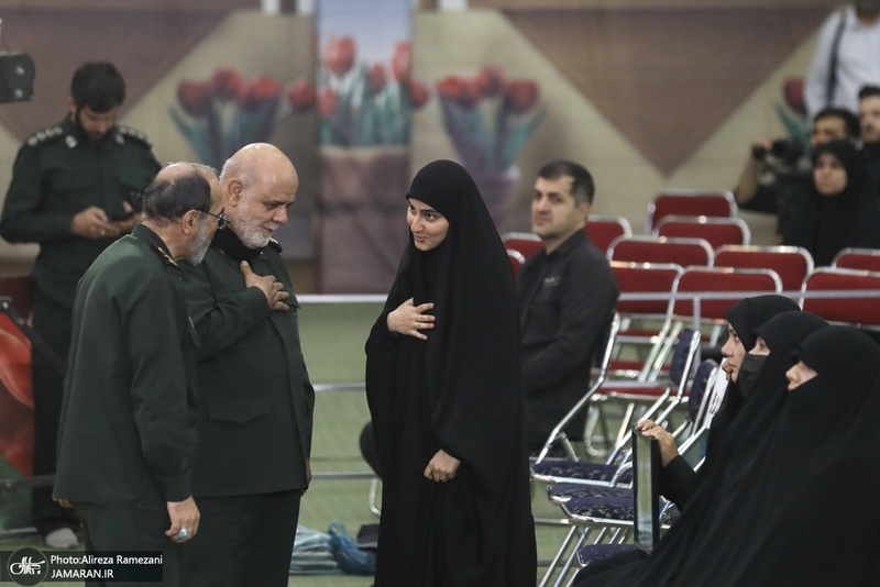 مراسم چهلمين روز شهادت شهداى اقتدار ايران