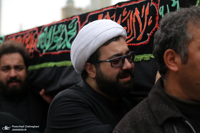 مراسم تشییع و خاکسپاری حجت الاسلام والمسلمین حاج شیخ عباس صالحی منش(ره)